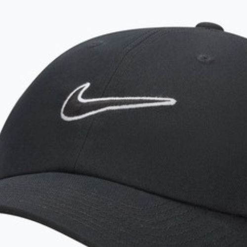 Baseball sapka Nike Club Unstructured Swoosh black/black