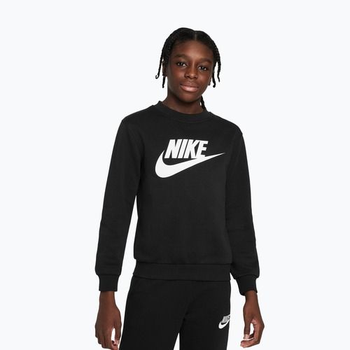 Gyerek pulóver Nike Sportswear Club Fleece Comet Black/White