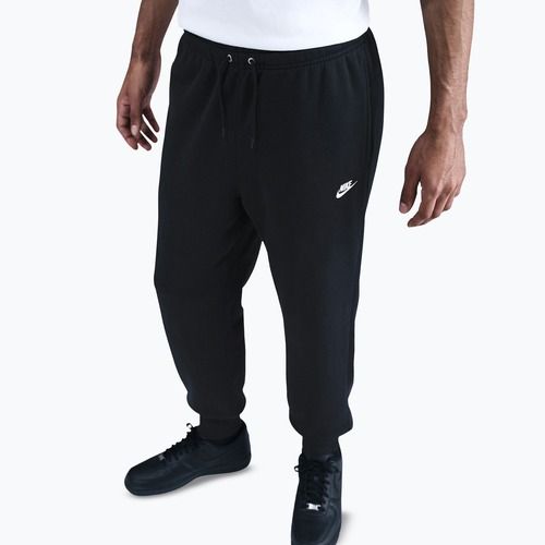 Férfi nadrág Nike Club Jogger black/black/white