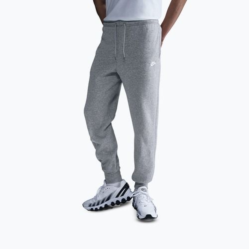Férfi nadrág Nike Club Jogger dark grey heather/light smoke grey/white