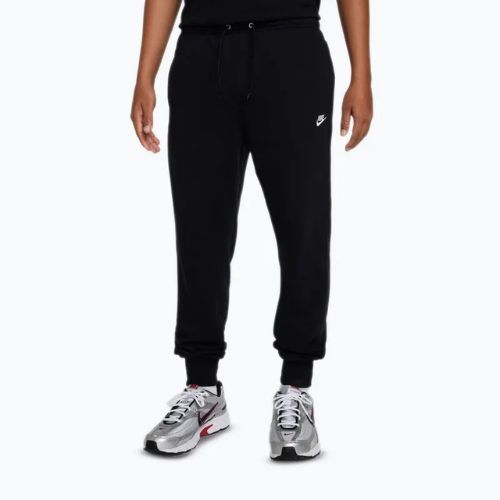 Férfi Nike Club French Terry Joggers black/black/white