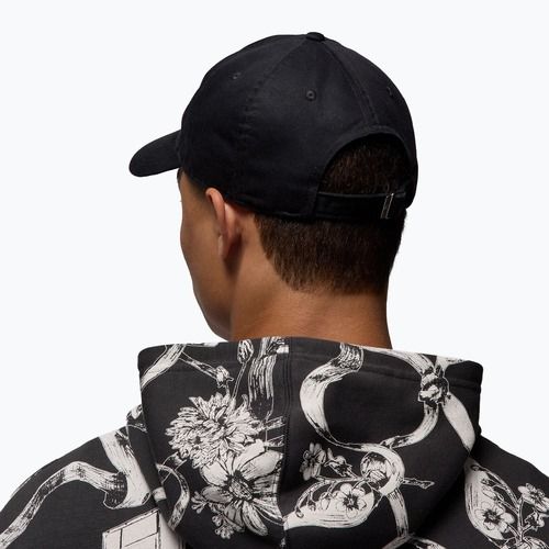 Ellenzős sapka Jordan Club Unstructured Curved-Bill black/black