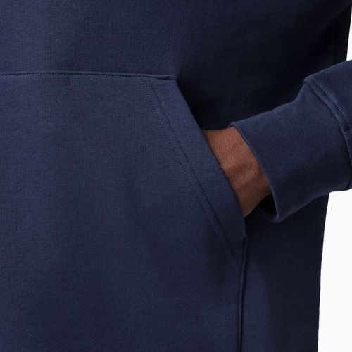 Férfi pulóver Jordan Pullover Hoodie midnight navy/white