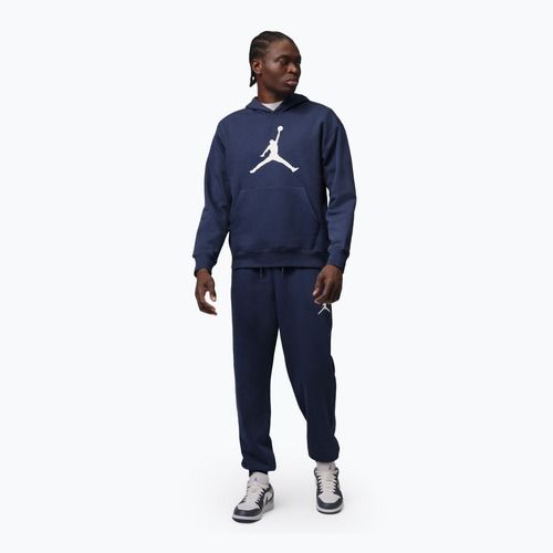 Férfi pulóver Jordan Pullover Hoodie midnight navy/white