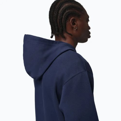 Férfi kapucnis pulóver Nike Jordan Pullover Hoodie midnight navy/white