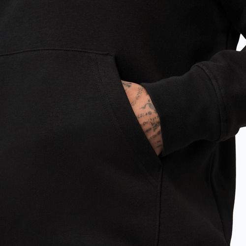 Férfi pulóver  Jordan Pullover Hoodie black/gym red