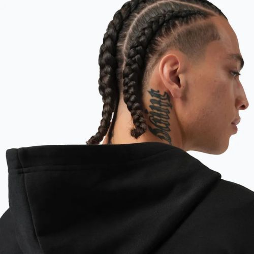 Férfi pulóver  Jordan Pullover Hoodie black/gym red