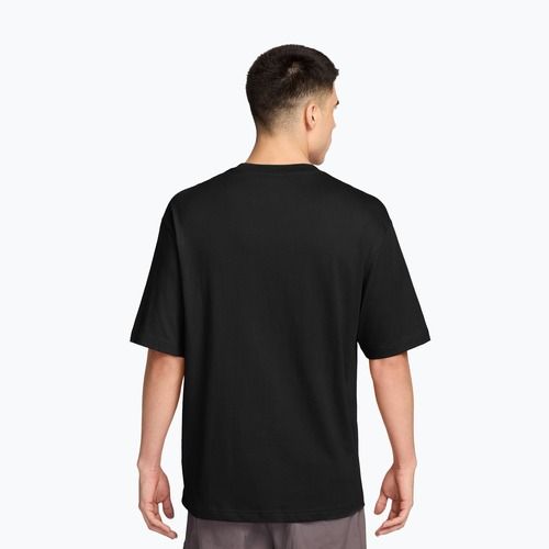 Férfi póló Jordan black/gym red