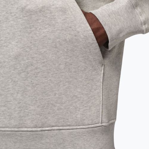 Férfi pulóver Jordan Pullover Hoodie grey heather/black
