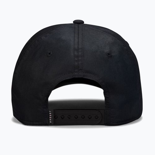 Ellenzős sapka Jordan Rise Structured Curved-Bill black/white