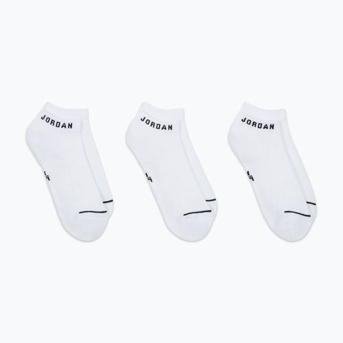 Zokni  Jordan Everyday No-Show 3 pairs white/black