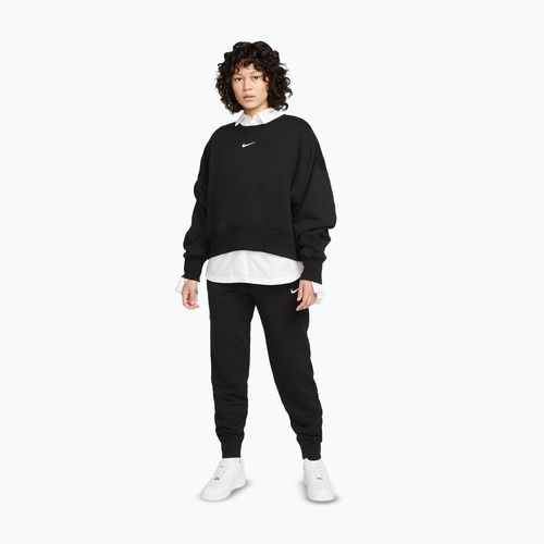 Nike Sportswear Phoenix Fleece Oversized női pulóver black/sail