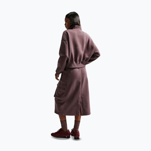 Női pulóver Nike Sportswear Phoenix Fleece 1/2 Zip Cropped tattoo/sail