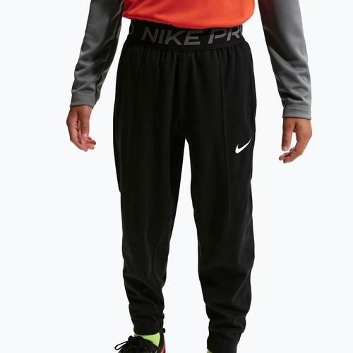 Gyerek nadrág Nike Pro Dri-Fit black/smoke grey/white