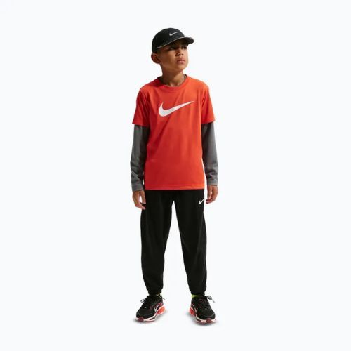 Gyerek nadrág Nike Pro Dri-Fit black/smoke grey/white