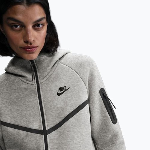 Női pulóver Nike Sportswear Tech Fleece Windrunner dark grey heather/black