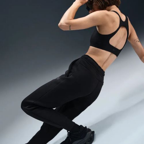 Női nadrág Nike Sportswear Tech Fleece Mid-Rise black/black