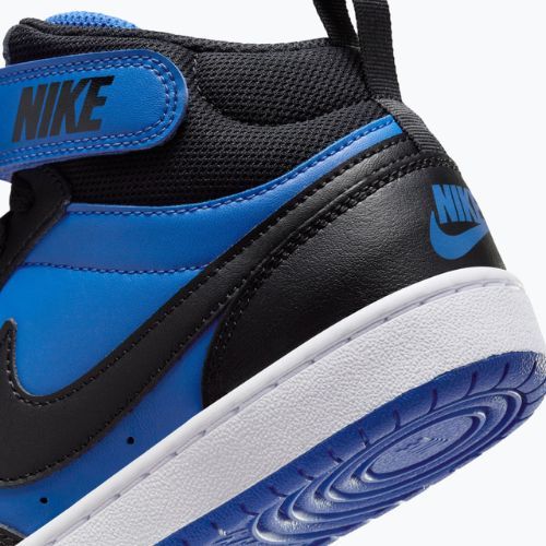 Gyerekcipő Nike Court Borough Mid 2 game royal/white/black