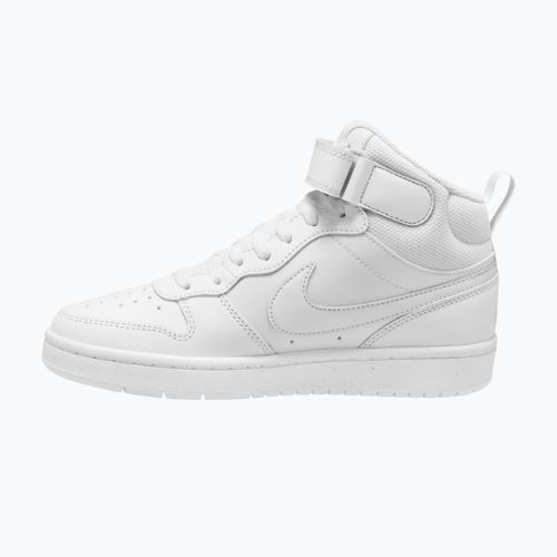 Gyerek cipők Nike Court Borough Mid 2 white/white/white