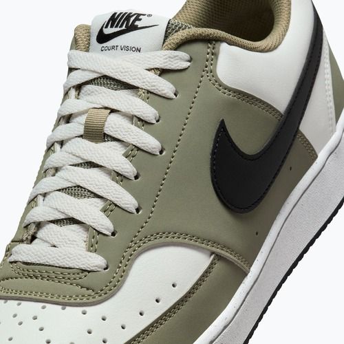 Férfi Nike Court Vision Low cipő summit white/silver sage/black