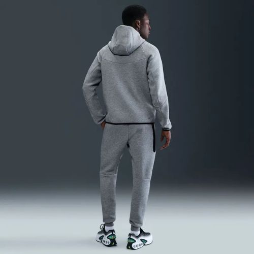 Férfi cipzáras dzseki Nike Tech Windrunner Full Zip cave dark grey heather/black