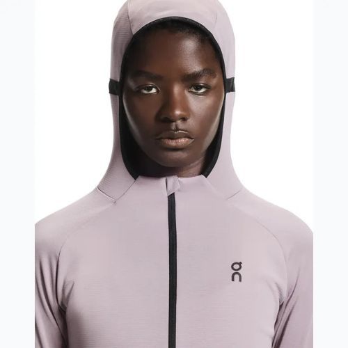 Női futó kapucnis pulóver On Climate Zip Hoodie Heron
