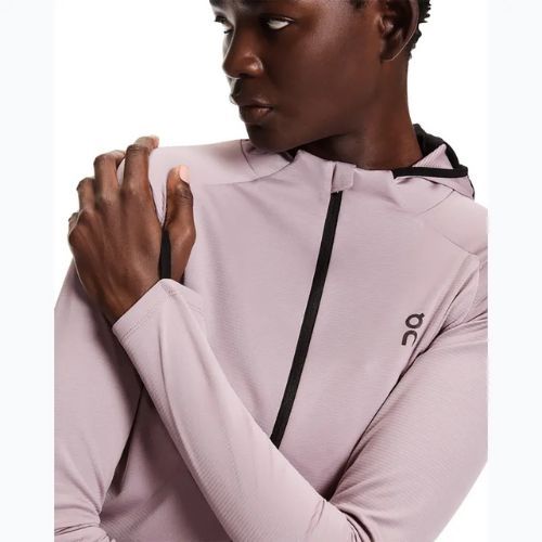 Női futó kapucnis pulóver On Climate Zip Hoodie Heron