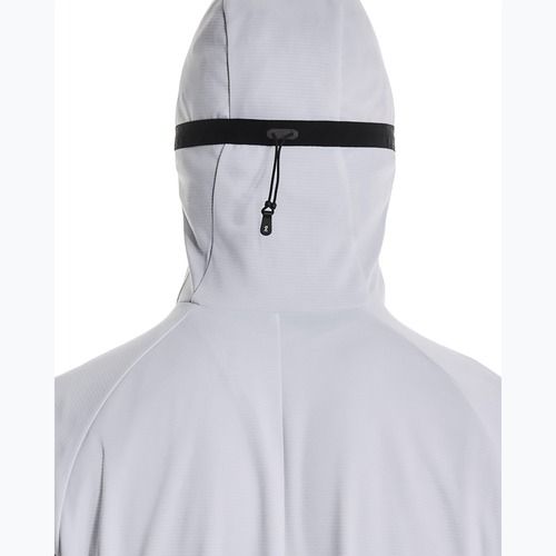 Férfi futó pulóver On Climate Zip Hoodie white