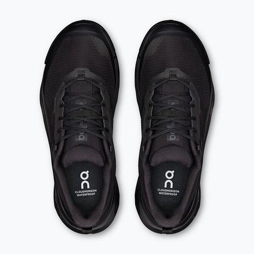 Női túracipők On Running Cloudhorizon 2 Waterproof black/black