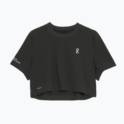 Női edzőpóló On Train-T Crop black