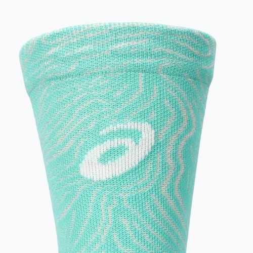 Zoknik ASICS Fujitrail Graphic Crew aurora green/light dust