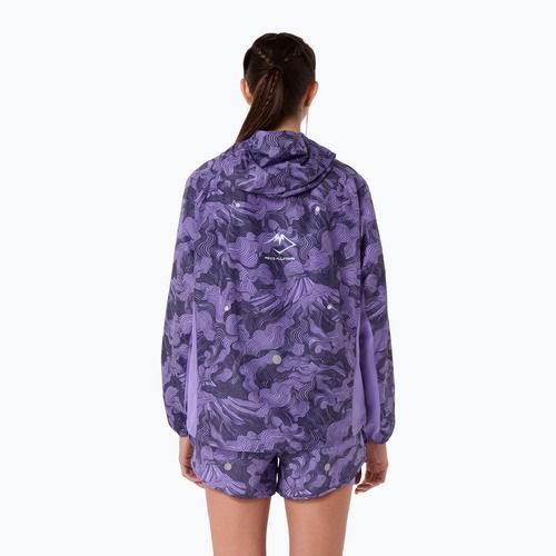 Női futódzseki ASICS Fujitrail Packable amethyst