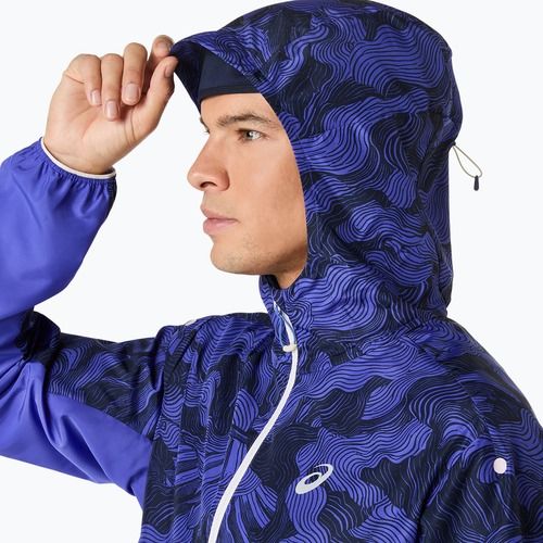 Női futódzseki ASICS Fujitrail Packable cobalt burst/indigo blue/cream