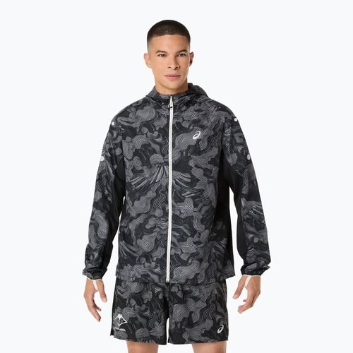 Női futódzseki ASICS Fujitrail Packable performance black