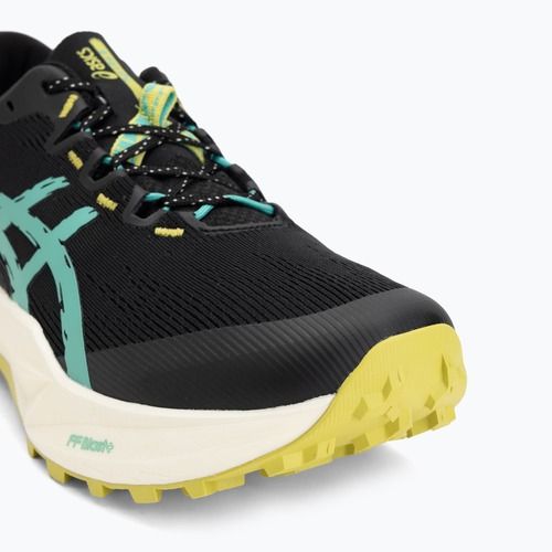 Férfi futócipő ASICS Fuji Lite 6 black/aurora green