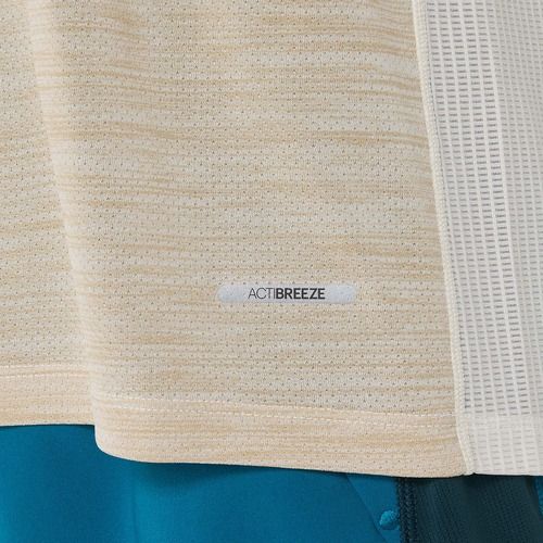 Férfi futópóló ASICS Road cream