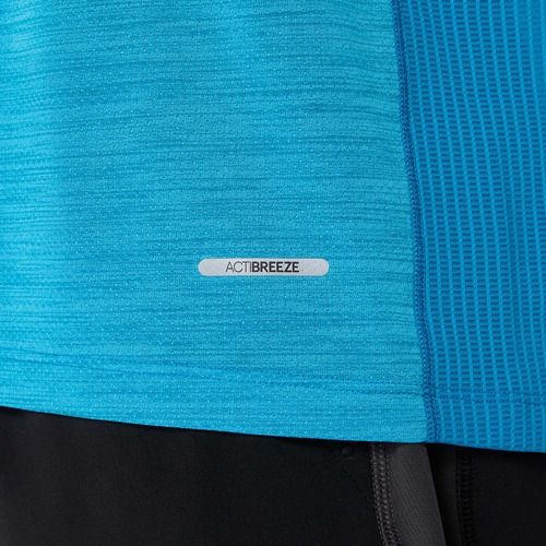 Férfi futópóló ASICS Road Aegean Blue