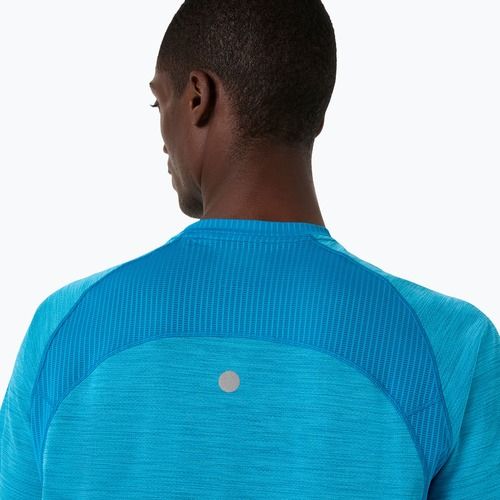 Férfi futópóló ASICS Road Aegean Blue