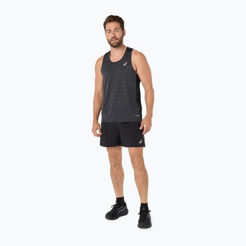 Férfi futópóló ASICS Road Singlet performance black