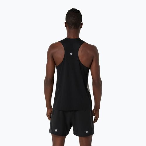 Férfi futótrikó ASICS Road Fade Singlet performance black/cream