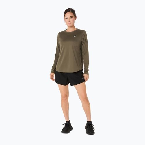 Női hosszú ujjú futó felső ASICS Core LS Top dark olive