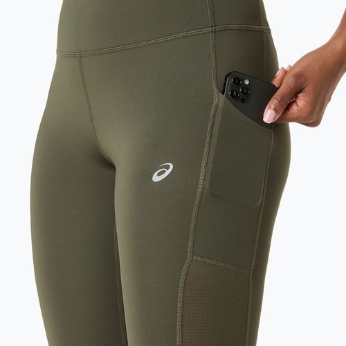 Női futó leggings ASICS Core Tight dark olive