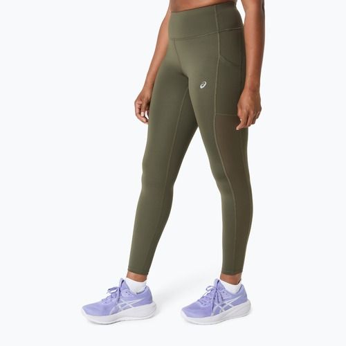 Női futó leggings ASICS Core Tight dark olive
