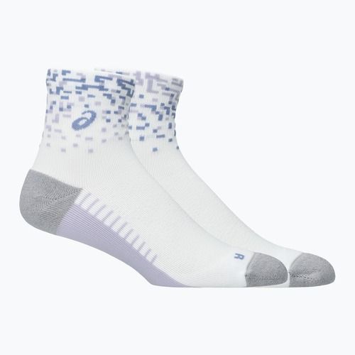 Zokni ASICS Performance Run Quarter brilliant white/lilac hint/bluebell