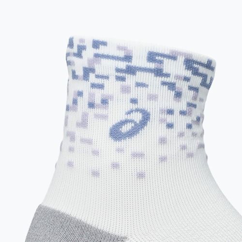 Zokni ASICS Performance Run Quarter brilliant white/lilac hint/bluebell