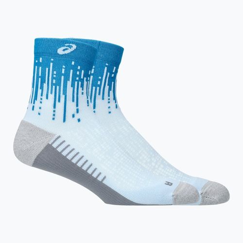 Zokni ASICS Performance Run Quarter Aegean Blue/Arctic Blue