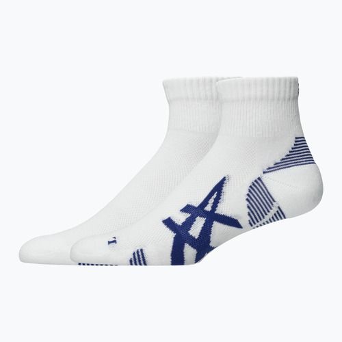 Zokni ASICS Cushioned Quarter 2 pár brilliant white/asics blue