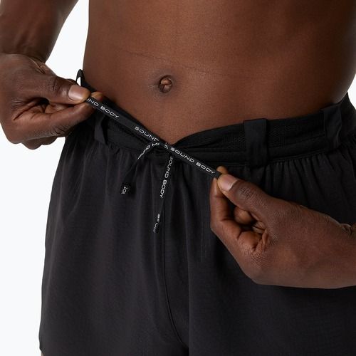 Férfi futó rövidnadrág ASICS Metarun Split performance black