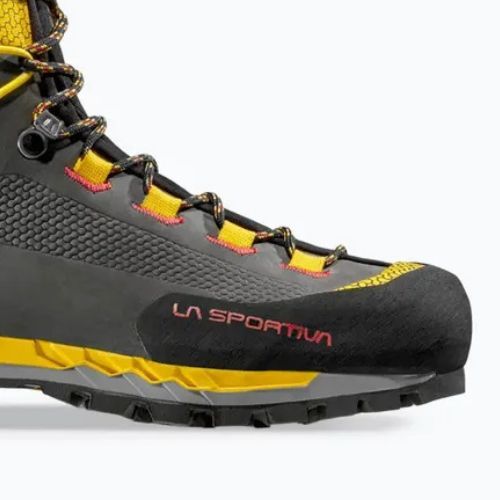 La Sportiva Trango Tech Leather férfi magashegyi bakancs GTX black/yellow