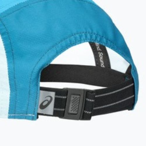 Baseballsapka ASICS Performance Running 5 Panel Aegean Blue/Dark Teal
